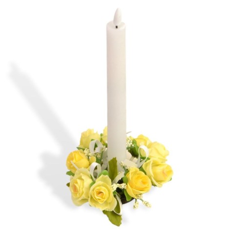 GIROCANDELA MINI ROSELLINE GIALLO